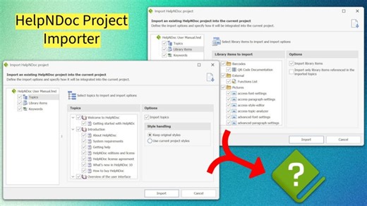 Import Projects, Organize Topics Faster, Export AI-Friendly Markdown, Style Images with IDs Classes, and more in HelpNDoc 10.0 | HelpNDoc