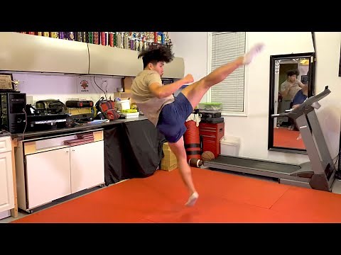 HOW TO DO A TORNADO KICK - Quickest and easiest way tutorial!