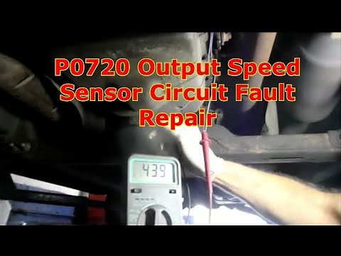 2006 Ford P0720 Output Speed Sensor Circuit Fault