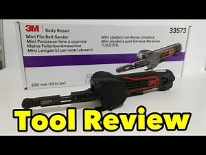 TOOL REVIEW: 3M Mini File Belt Sander #3M #TOOLREVIEW #TOOLS