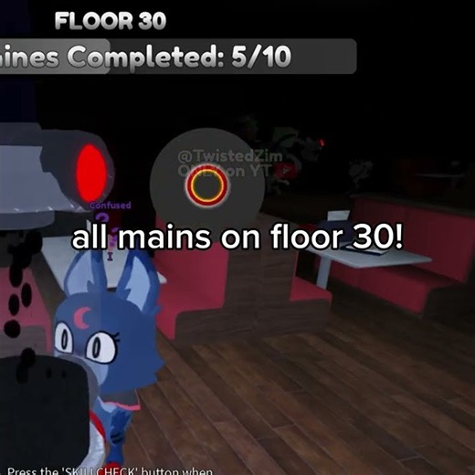 getting all mains on floor 30 in a duo run #dandysworld #dandysworldroblox #dw #bassie