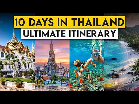 Thailand 10 days Itinerary | Thailand Trip Complete Guide 2025 🇹🇭
