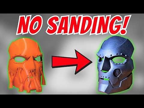 SMOOTH 3D Prints with NO SANDING! | Vapor Smoothing Tutorial