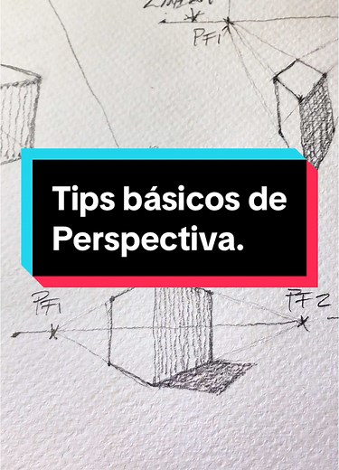 Educación artística. Tips básicos de perspectiva. Aquí te dejo unos tips, unos fundamentos para que vayas practicando tu perspectiva, vayas dando volumen a tus dibujos y organizándolos. Lógicamente en el espacio. Espero que este pequeño tutorial te sirva para seguir adelante y seguir mejorando tu dibujo. Déjame en comentarios que otros ejercicios. Quieres que hagamos un saludo y y a dibujar .##fernandofloresart##fernandoflorespintor##charla##perspectiva##arquitectura##dibujo##ilustracion##tips##