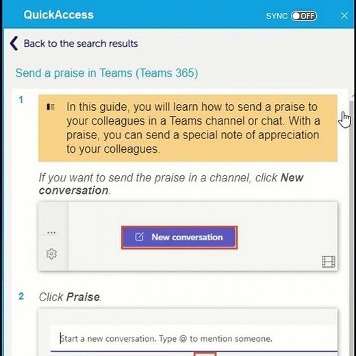 Making a positive start to the year with the praise function (Microsoft Teams)