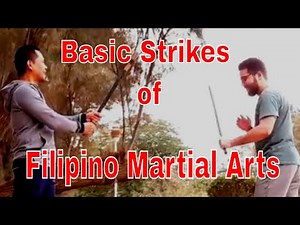 Filipino Martial Arts Arnis Strikes Tutorial