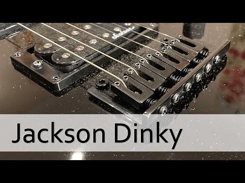 Satisfying guitar restring - Jackson JS12 Dinky