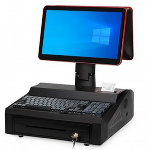 [Hot Item] All in One POS System Windows 10/11 Touch Screen Cash Register Machine Retail Restaurant Supermarket Self-Service Payment Terminal