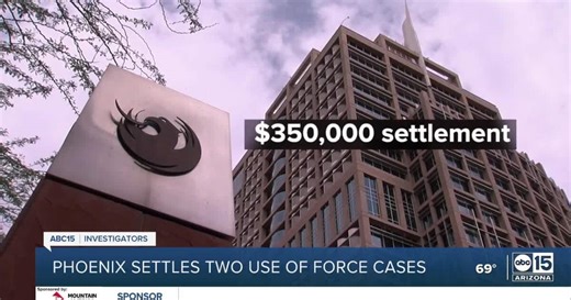 Settlements approved in two Phoenix PD excessive force lawsuits