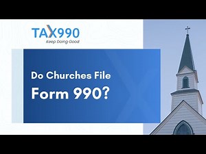 Do Churches File Form 990?
