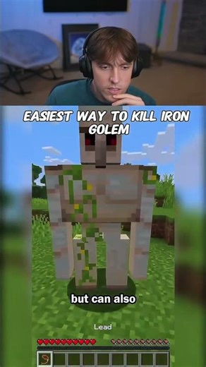 BROKEN Glitch to Kill Iron Golem Nobody Knows About 😱