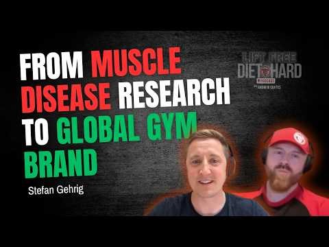 #443 Stefan Gehrig - From Studying Muscle Wasting Disorders to Making The Best Gym Bags In The World