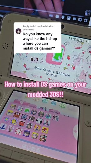 How to Install DS Games on Your Modded 3DS!!