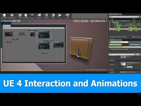 UE4 Light switch: Interaction and Animations