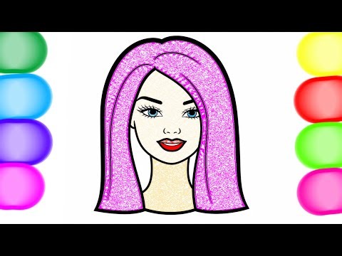 👸 How to Draw Barbie | Easy Barbie Drawing, Learning, Coloring & Painting for Kids 🎨🌈 #barbie #doll
