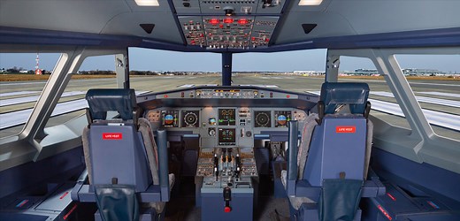 A320 Flight Simulator, Narrow-Body trainer, FTD | FDS