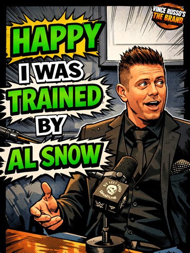 Al Snow on training to be a wrestler. #wwe #wrestling #wrestlingtiktok #themiz #vincerusso