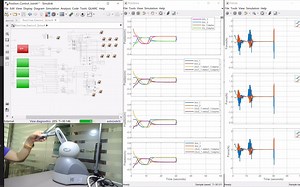 循环协议下基于分布式神经网络的多移动机器人遥操作协作控制实验