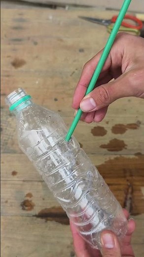 Making a super drip irrigation system using discarded bottles #tips #diy #tricks #shorts