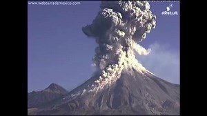 72K views · 1.6K reactions | WATCH: The Colima volcano in western Mexico erupted spewing ash over 13,000 feet into the sky in this time lapse video. Credit: webcamsdemexico.com | CBS Evening News | Facebook