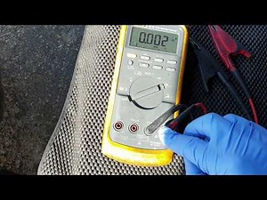 Parasitic Drain Test (DMM)