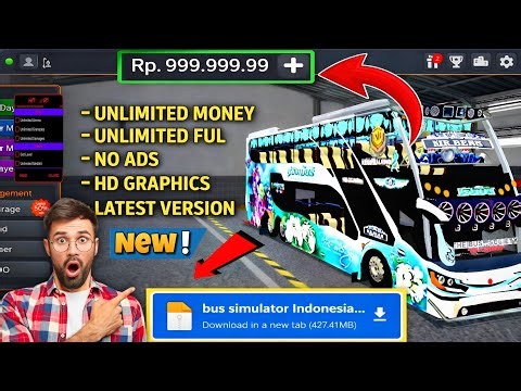 Bus Simulator Indonesia Unlimited Money mod apk | bassid mod Apk download 2026 latest version
