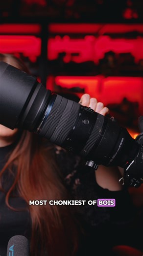 world's largest MFT lenses 👀