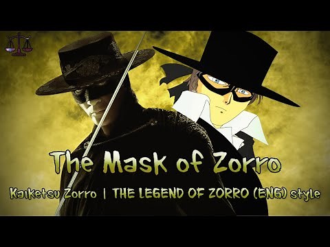 The Mask of Zorro intro (Kaiketsu Zorro | The Legend of Zorro (ENG) style) [HD]