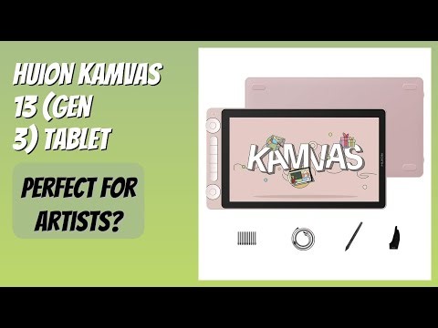 REVIEW (2026): HUION Kamvas 13 (Gen 3) Tablet. Features