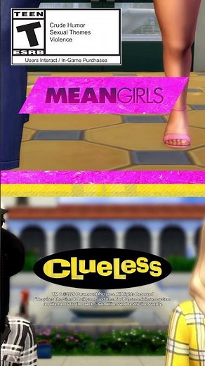 ✨So Fetch✨ #SimsSoFetchThe Sims 4 #MeanGirlsCapsuleKit & #CluelessCapsuleKit Coming August 27th