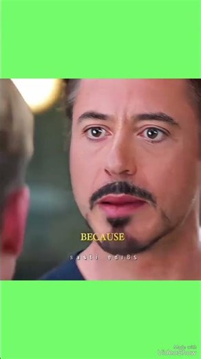 Iorn man and caption