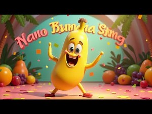 Nano Banana Song | Fun Dance & Healthy Fruit Song for Kids