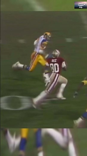 Jerry Rice Mini Highlight Reel 🏈🔥 #JerryRice #NFLHighlights