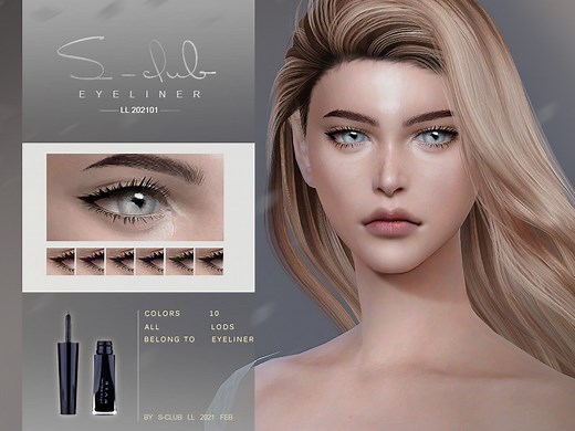 S-Club's Sims 4 Makeup