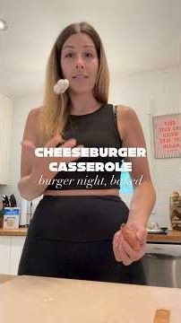 Cheeseburger Casserole | Burger Night, Baked