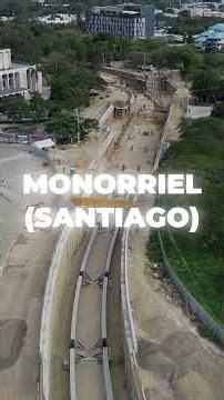 "This is how the Santiago Monorail is progressing! 🏗️🇩🇴"