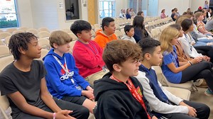 11K views · 303 reactions | THAT MOMENT when Sevier Middle School robotics teacher Christine Plumier won a national award! Today, Mrs. Plumier was named the 2023-24 Project Lead the Way Teacher of the Year, which recognizes educators who inspire, engage and empower students through STEM education. Here’s a special look at all the excitement. | Greenville County Schools | Facebook