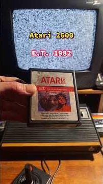 Playing Atari 2600 E.T.