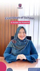 Kreativa Global School on Instagram: "The first days of school can be tough for both kids and parents. Here are 3 ways to make the transition smoother #BackToSchool #ParentSupport #KreativaGlobalSchool #kindergarten #primaryschool"