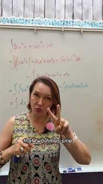 Integral with Trig Identities
