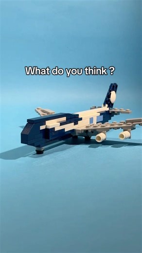 Lego landing gears on B747 !