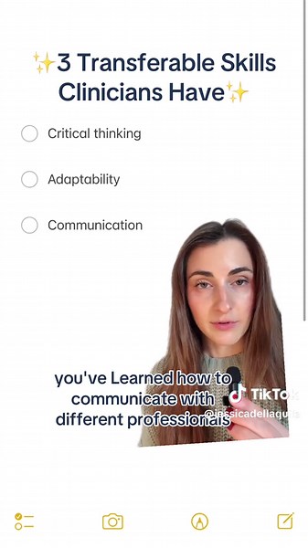 Transferable Skills for Clinicians in Medical Careers