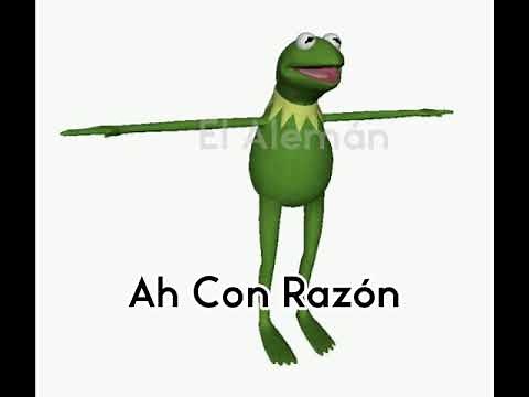 Ah con razón meme rana