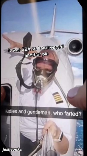 Airdrop emergency on plane #funnymemes #funny #airdrop #pranks