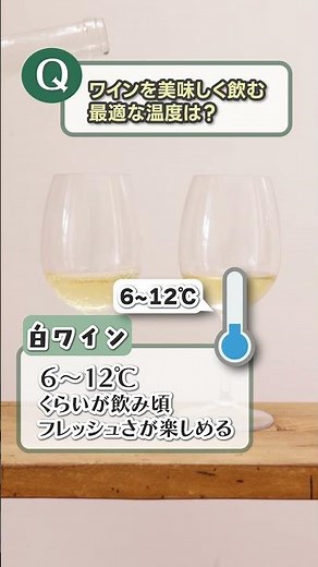 Question! Should white wine and red wine be served at the same temperature? [Sommelier/Wine Exper...