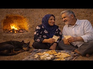 A Peaceful Desert Morning | Nomadic Couple’s Daily Routine & Primitive Cooking