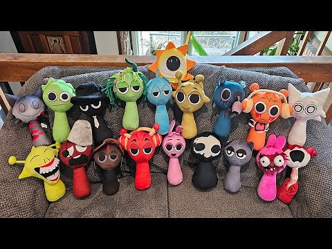 Unboxing New Deluxe Sprunki Plushies!