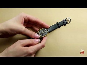 How to wind a mechanical watch | Winding Soviet vintage mechanical watch Luch