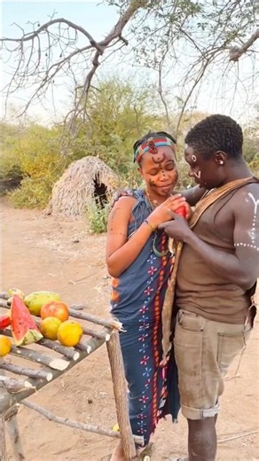 A Sweet Moment Turns Into Pure Comedy! 😂🍎🤣 | African Village Life