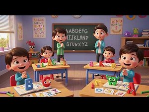 ABC Exercise Song 🏃‍♂️🔤 | Fun Alphabet Workout for Kids | Nursery Rhymes & Baby Songs